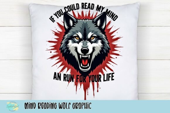 Mind Reading Wolf Graphic: Unleash Wild Impact