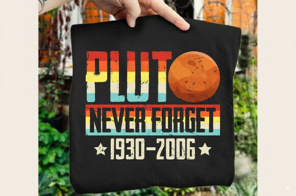 Retro Space Graphic Pluto T-shirt Design: A Complete Guide