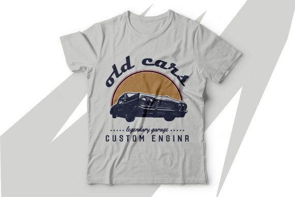Rev Up Your Brand: The Vintage Custom Classic Car Graphic Shirt