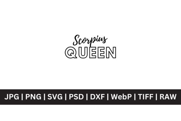 Scorpius Queen SVG Graphic: Bold Design for Modern Creators