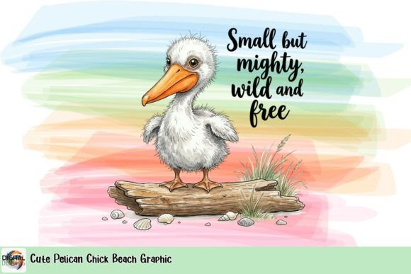 Small But Mighty: Designing with a Pelican Chick Graphic