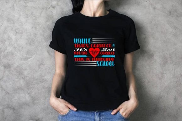 This is Nursing School Graphic Design