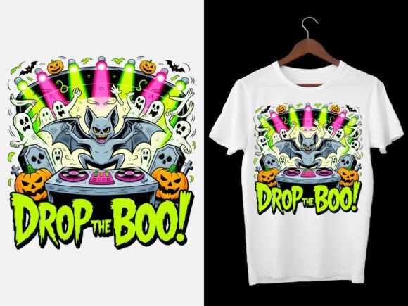 Unleash the Beat with Halloween Dj Spooky Graphic Design